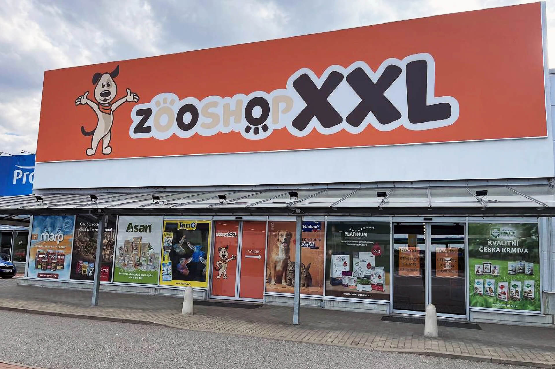 Zooshop XXL Brno - prodejna